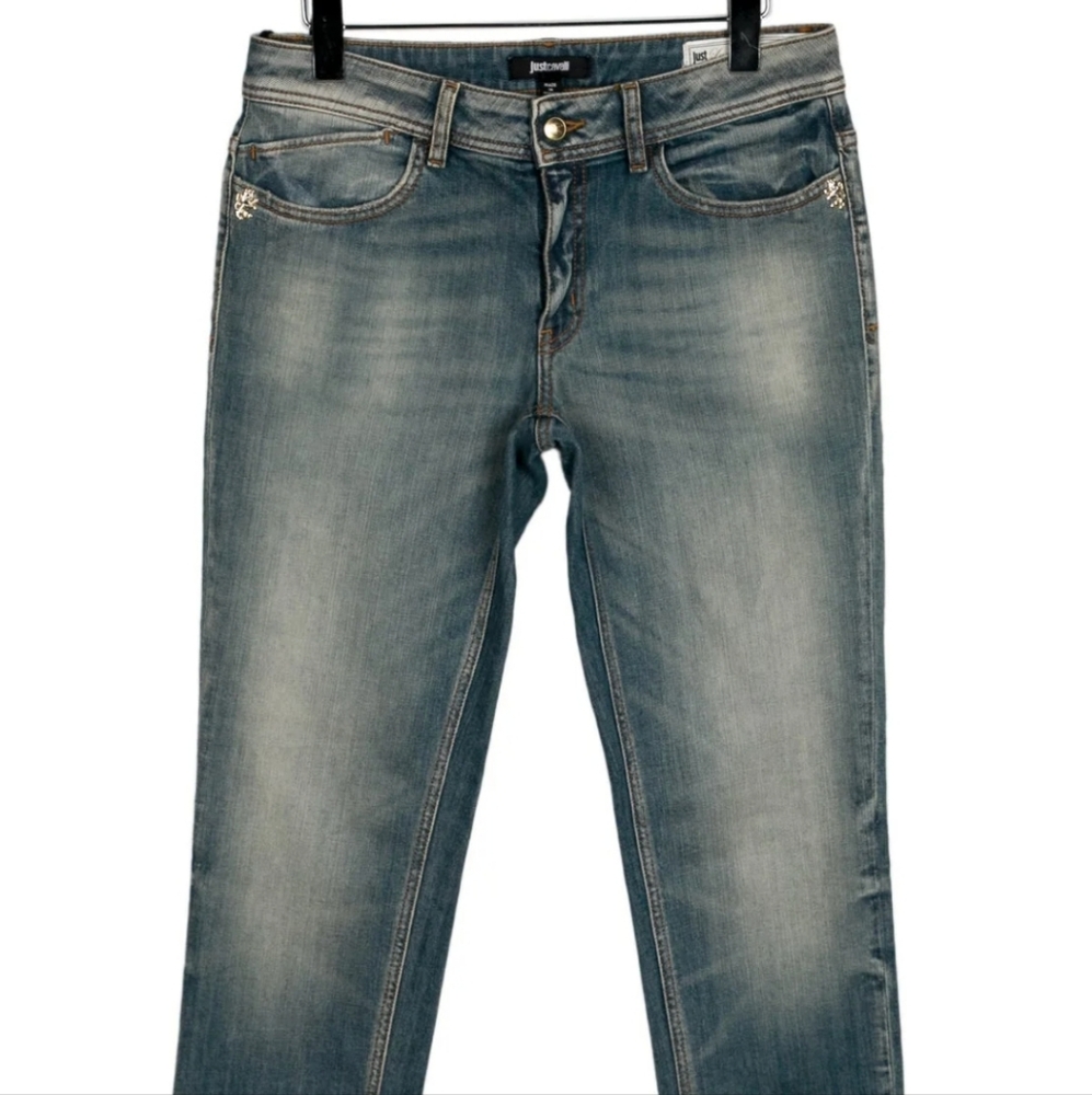 Just Cavalli Straight Leg Jeans